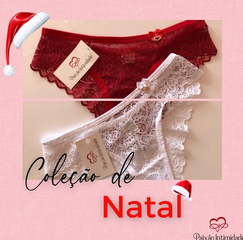 Venha conferir as novidades da Coleção Natalina na Loja Paixão Intimidade de Pedro II