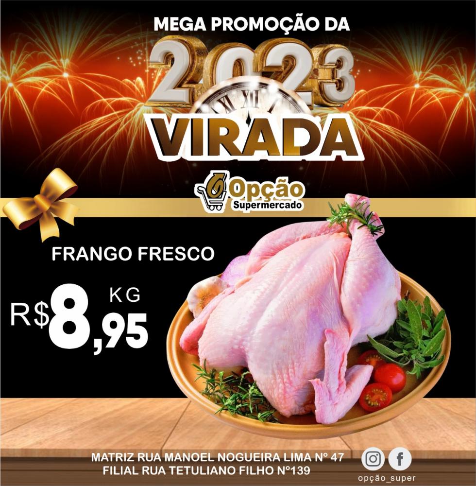 Venha Aproveitar a Mega Promoção da Virada no Opção Supermercado!