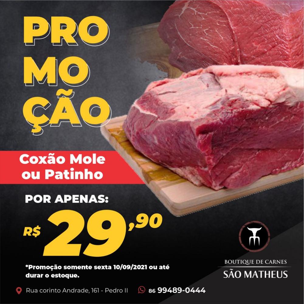 Sexta tem promoção na Boutique de Carnes São Matheus, em Pedro II; venha conferir!