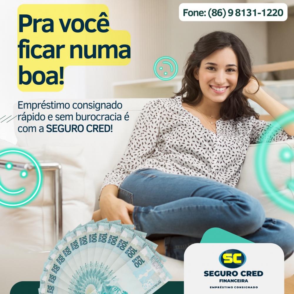 Precisando de um empréstimo rápido para você ficar numa boa nesse início de ano? A Seguro Cred tem a solução!