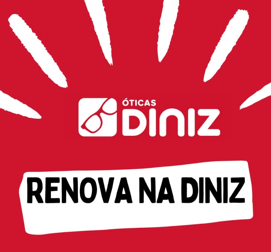 Renova na Diniz! Traga sua armação velha ou quebrada e ganhe um descontão especial! 