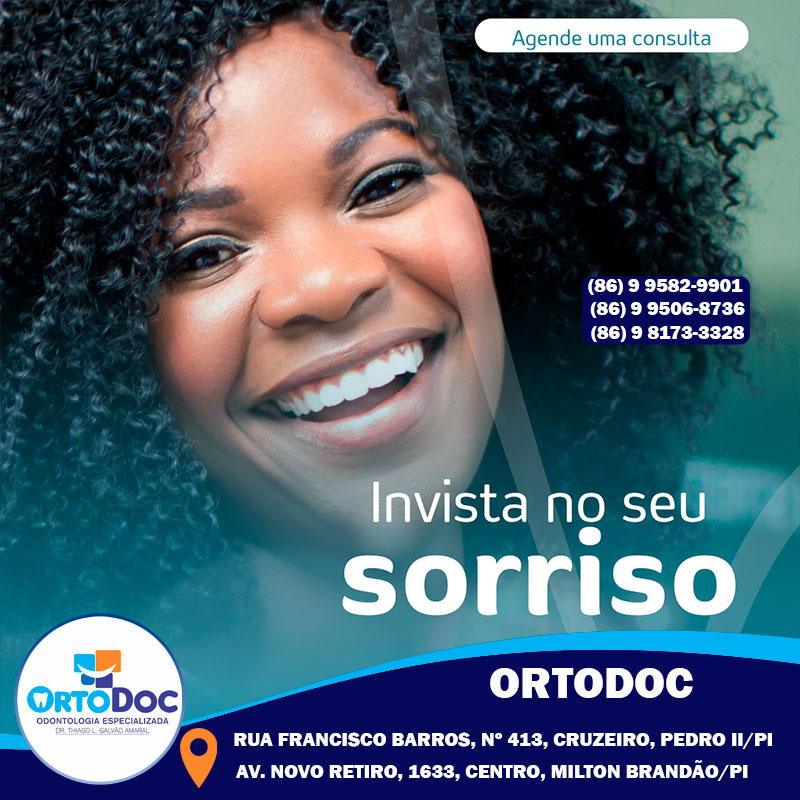 Comece o ano cuidando dos seus dentes; agende já a sua consulta na Ortodoc Odontologia 