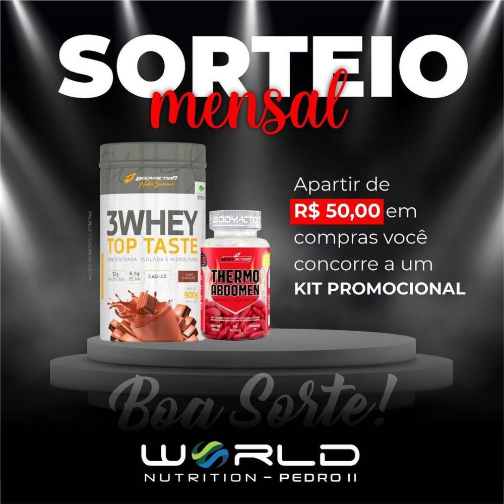 Se você está procurando por suplementos alimentares de alta qualidade, a World Nutrition é o lugar certo para você! Compre e concorra!