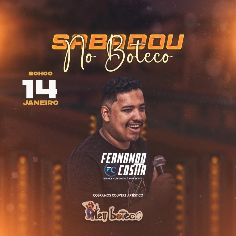 Sabadou animado é no Meu Boteco, Meu Lar - Venha curtir uma noite incrível