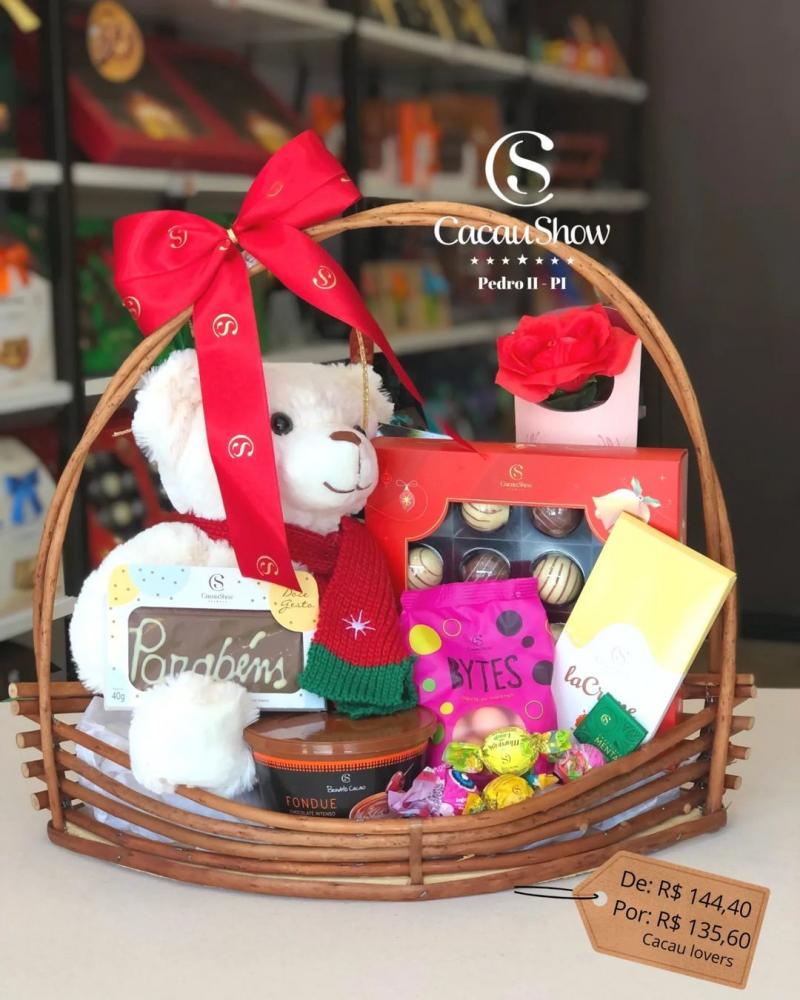Cacau Show Pedro II: Presentes deliciosos e surpreendentes com entrega a domicílio