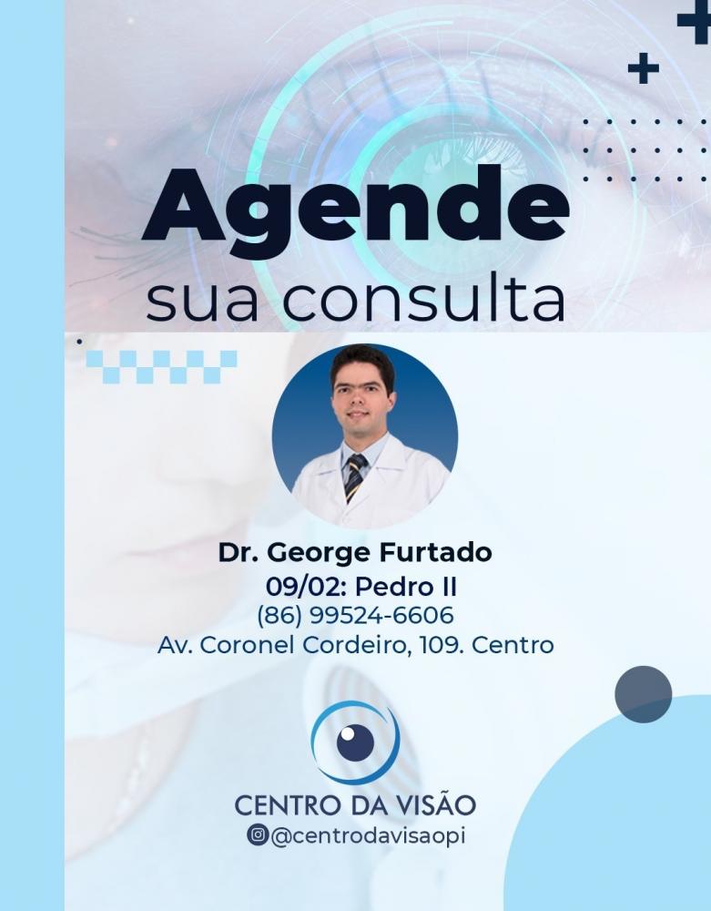 Agende sua consulta de vista para quinta-feira, 09 de fevereiro, no Centro da Visão, a melhor clínica oftalmológica do Piauí!