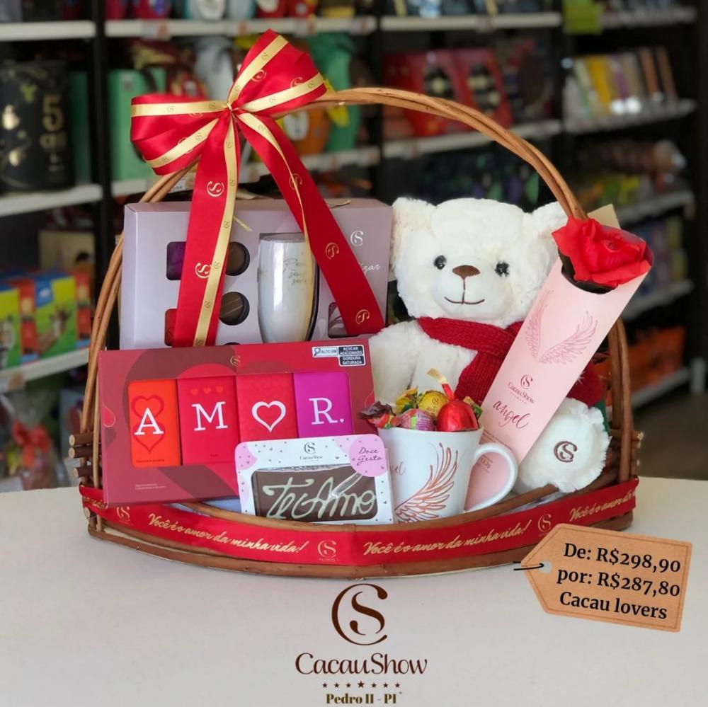 Presentes Especiais e exclusivos na Cacau Show de Pedro II
