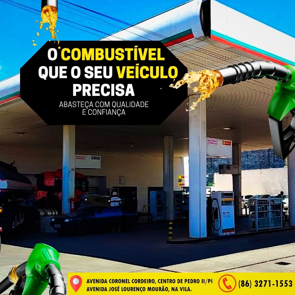 Abasteça com qualidade na Rede de Postos Confiança em Pedro II!