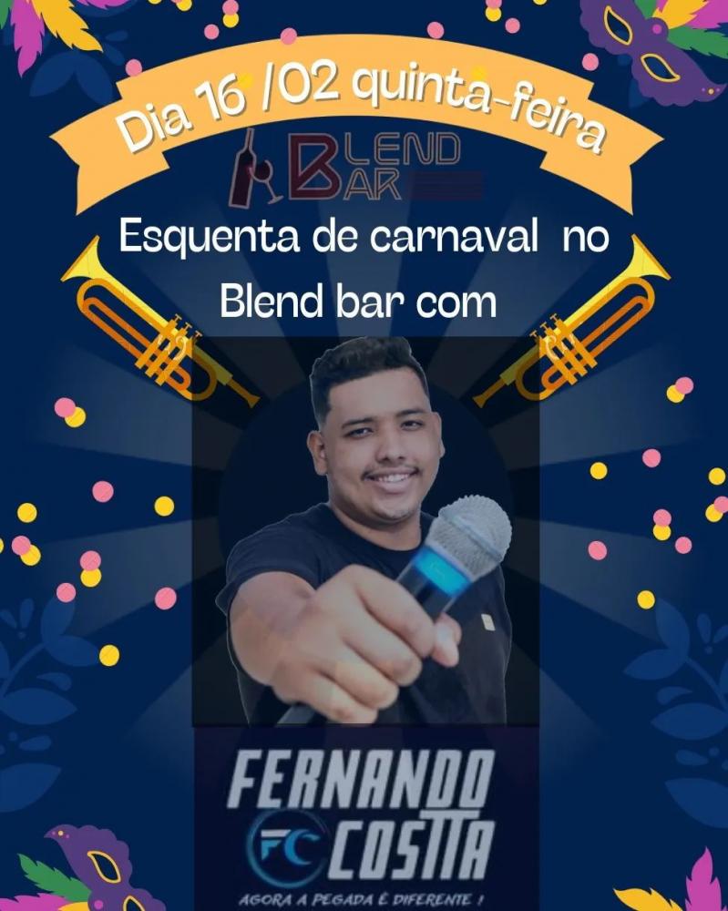 Esquenta de Carnaval no Blend Bar: Venha aproveitar a festa com a melhor comida e bebida de Pedro II!