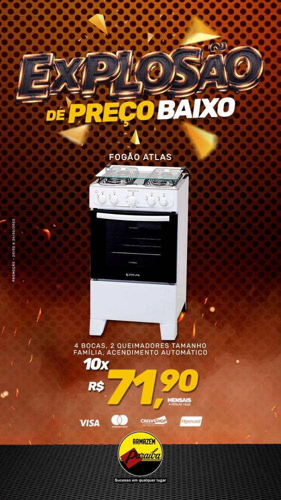 A Explosão de Preços Baixos chegou no Armazém Paraíba! 