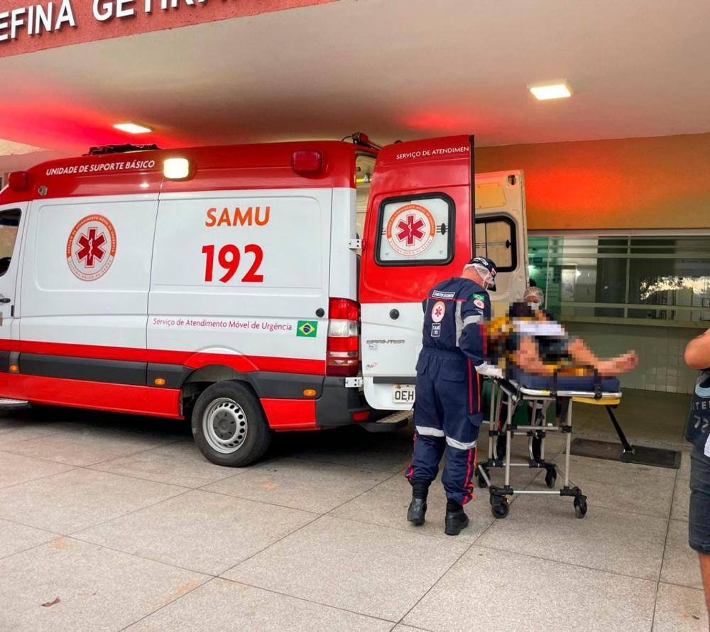 Homem fica ferido após acidente de moto em Pedro II 