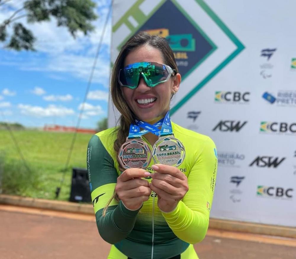 Pedrossegundense mostra seu talento e conquista duas medalhas na Copa Brasil de Paraciclismo de Estrada em São Paulo