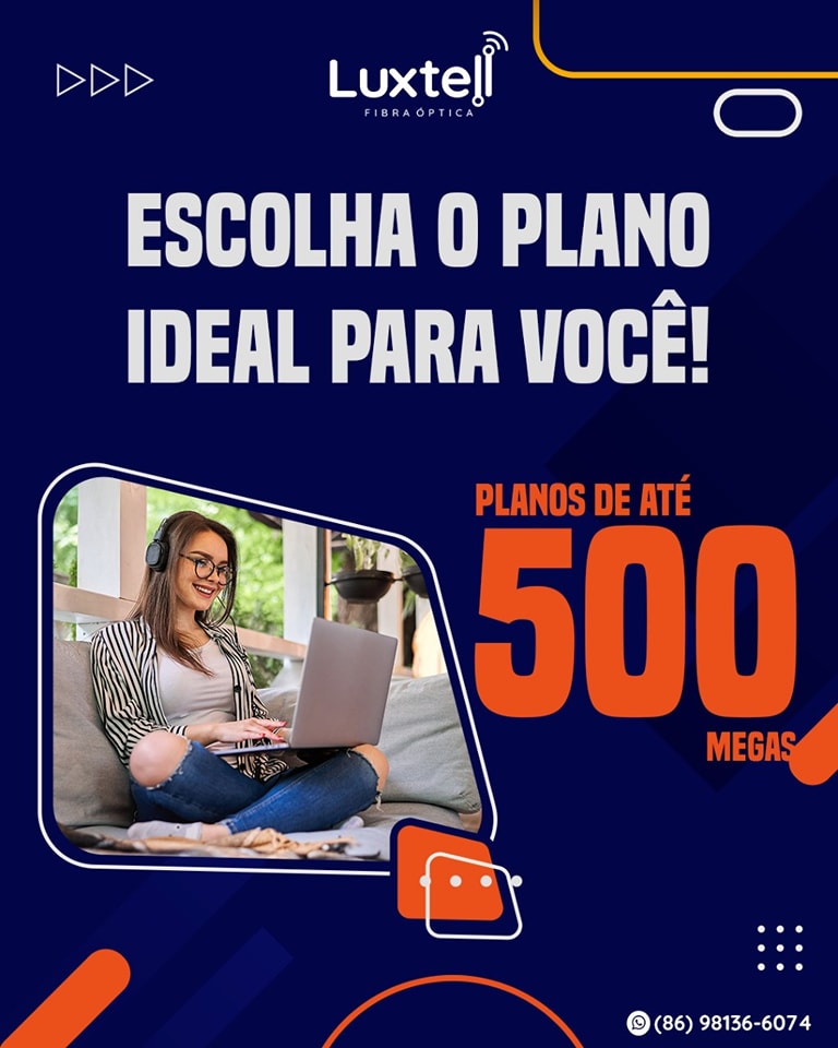 Experimente a melhor conexão de internet em Pedro II com a Luxtell