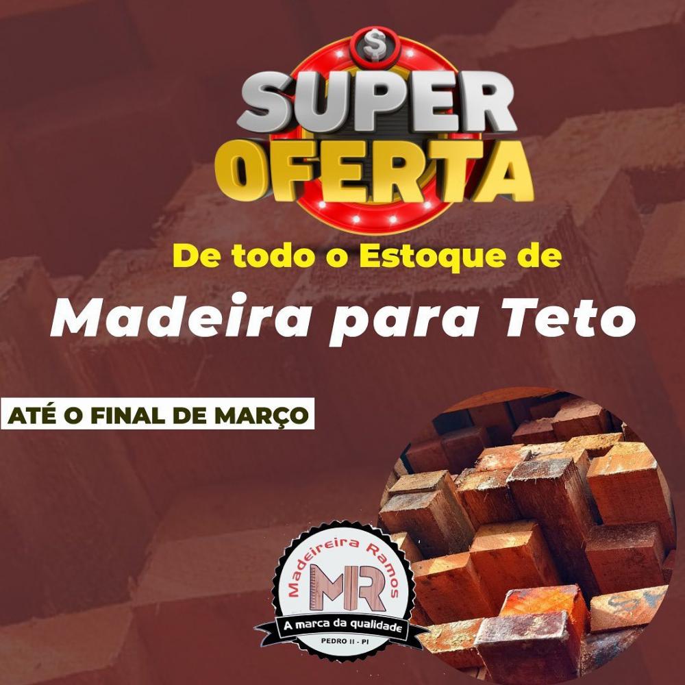 Não perca as ofertas de madeira de teto na Madeireira Ramos; melhores preços e opções de pagamento