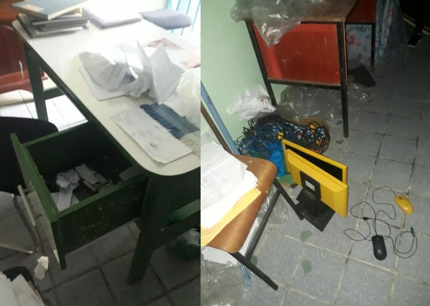 Escola é arrombada e tem objetos furtados durante a madrugada, em Pedro II 