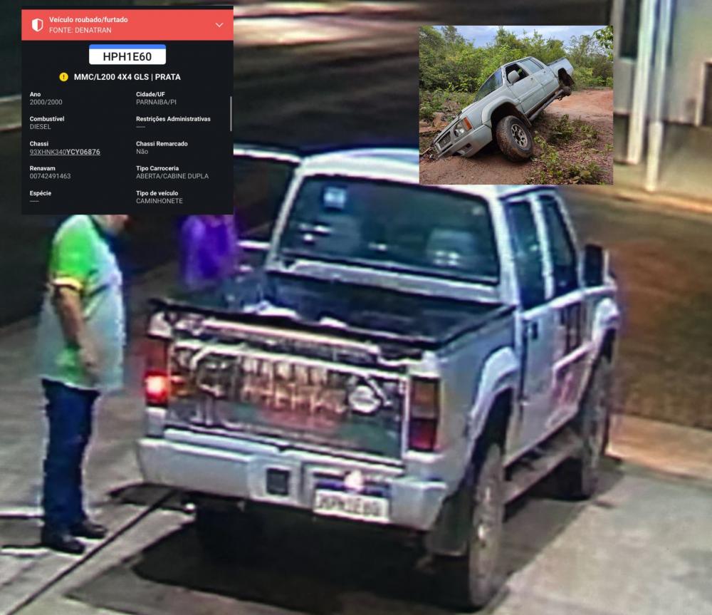 Carro encontrado abandonado em Poranga havia sido furtado em Parnaíba, norte do Piauí
