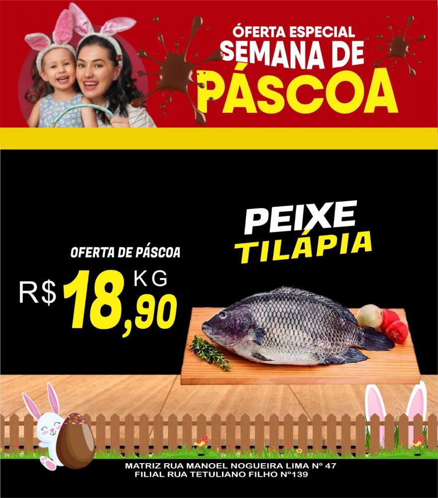 Ofertas Especiais de Páscoa no Opção Supermercado, venha conferir!