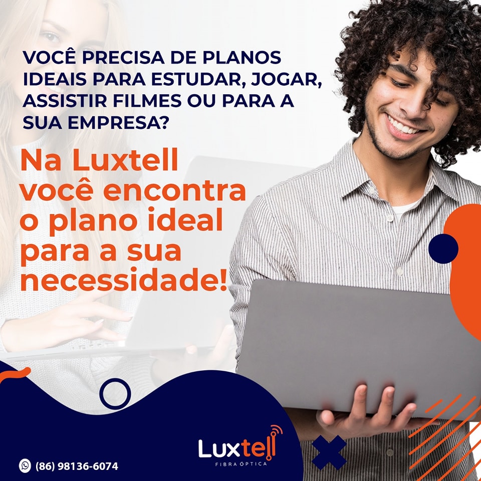 Luxtell Fibra oferece planos personalizados e suporte técnico de alta qualidade para proporcionar a melhor experiência de navegação em Pedro II; venha conferir!