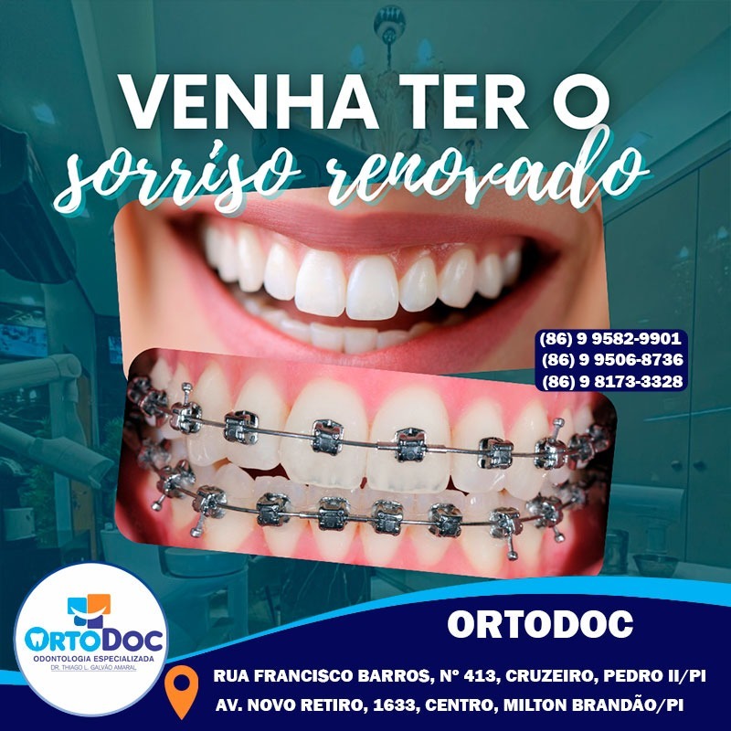 Transforme seu sorriso com a Ortodoc; Tratamentos odontológicos completos!