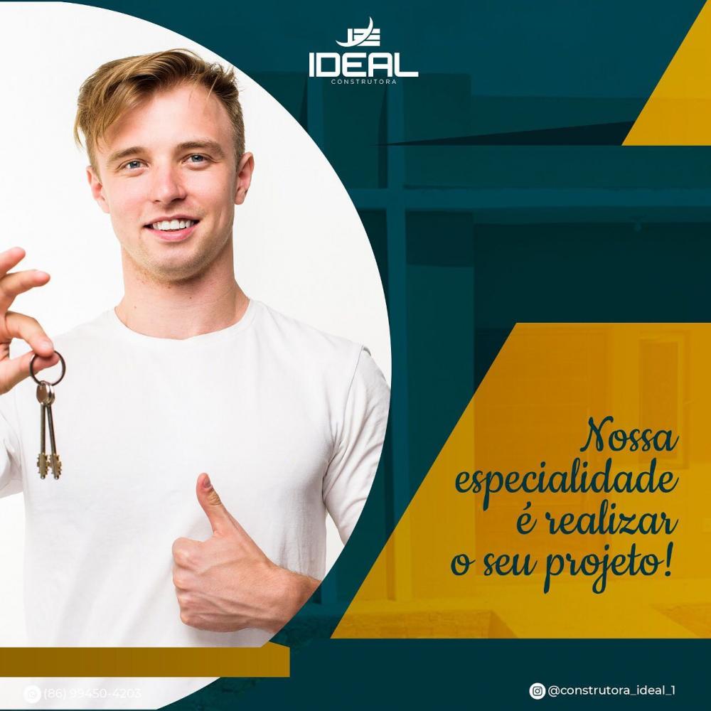 Na Construtora Ideal você realiza o senhor de ter a casa própria com qualidade garantida e facilidades no pagamento!