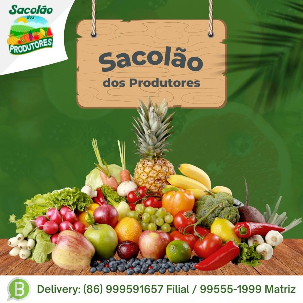 No Sacolão dos Produtores você encontra alimentos locais e saudáveis; Venha conferir!