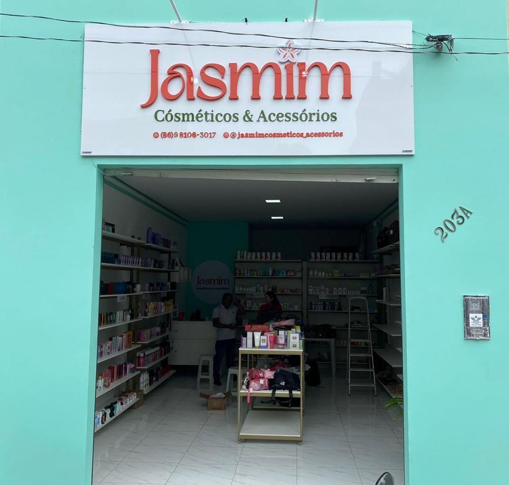 Venha para a grande reinauguração da loja Jasmim Cosméticos e Acessórios; Produtos de qualidade e os melhores preços de Pedro II!