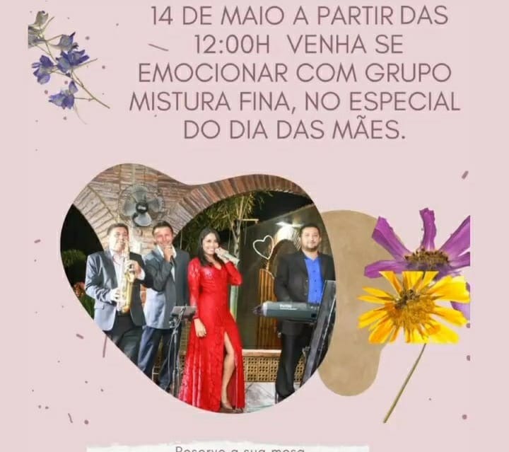 Faça já sua reserva para o Especial de Dia das Mães no Espaço Nova Canaã em Pedro II