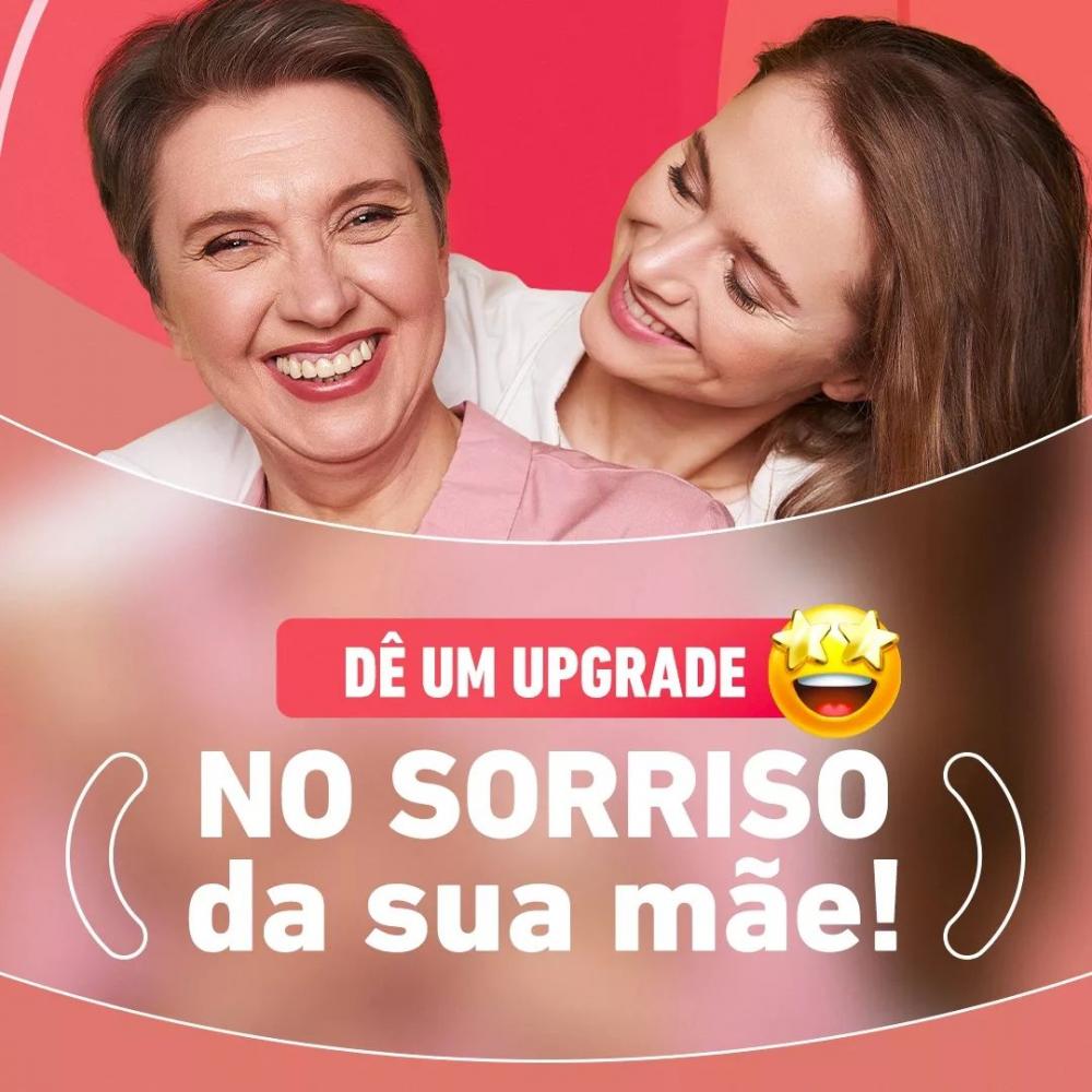 Dê um Upgrade no sorriso da sua mãe; aproveite as condições especiais da Coife Odonto
