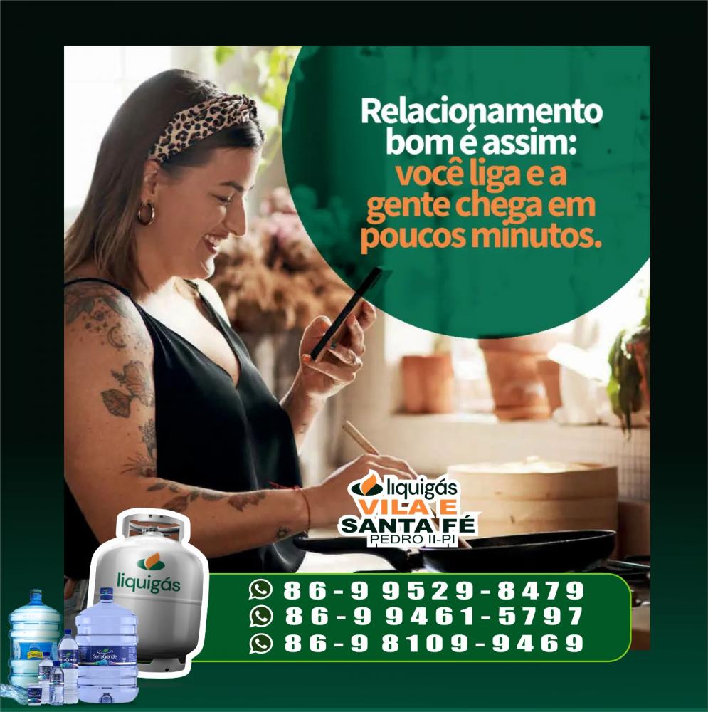 A Liquigás é sua escolha segura e confiável para gás de cozinha em Pedro II!