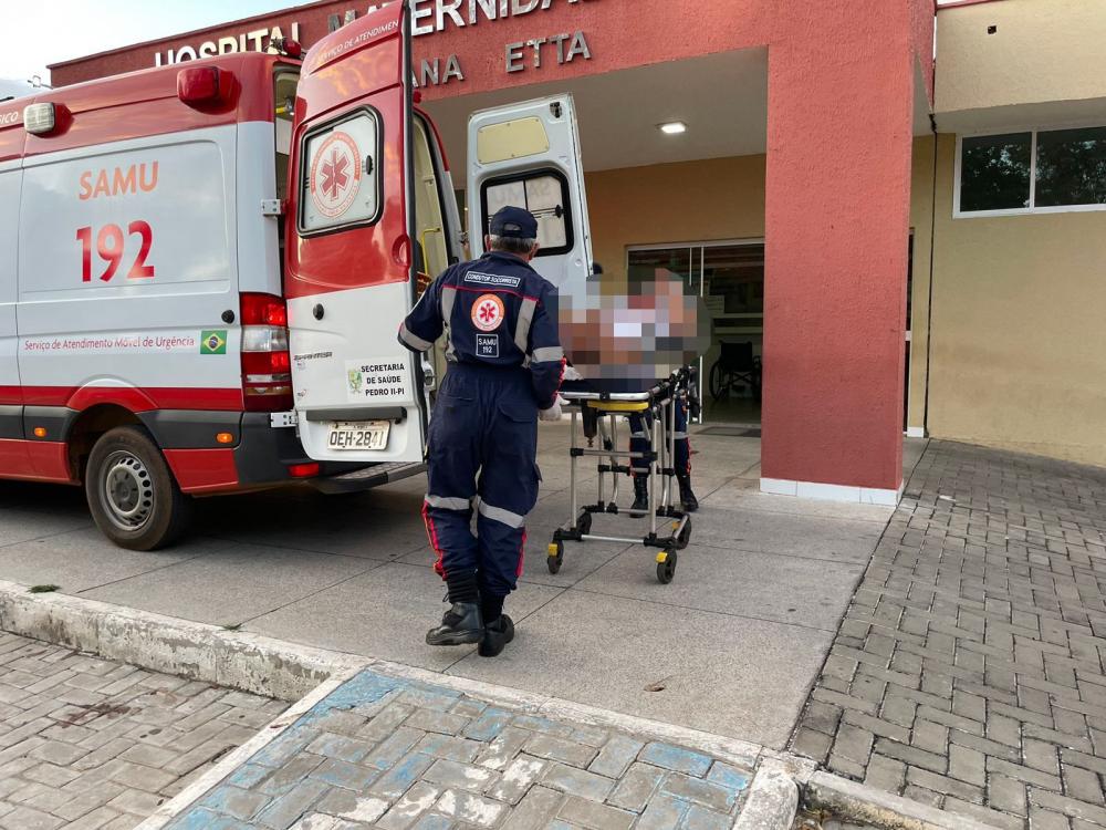 Homem fica ferido após acidente na zona rural de Pedro II