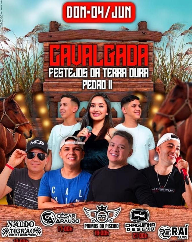 Vem aí a grande Cavalgada dos Festejos da Terra Dura!