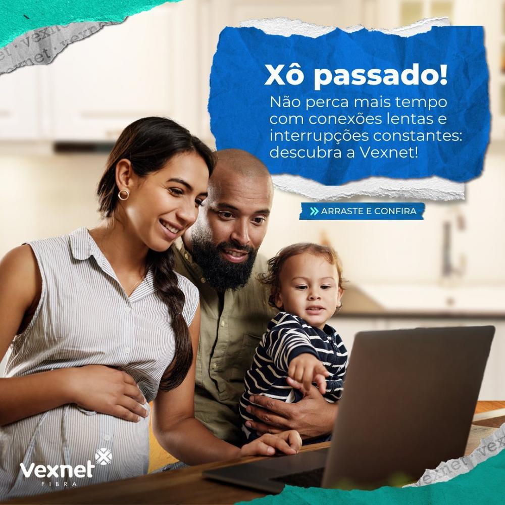 Venha para a Vexnet e tenha a melhor conexão de internet de Pedro II!