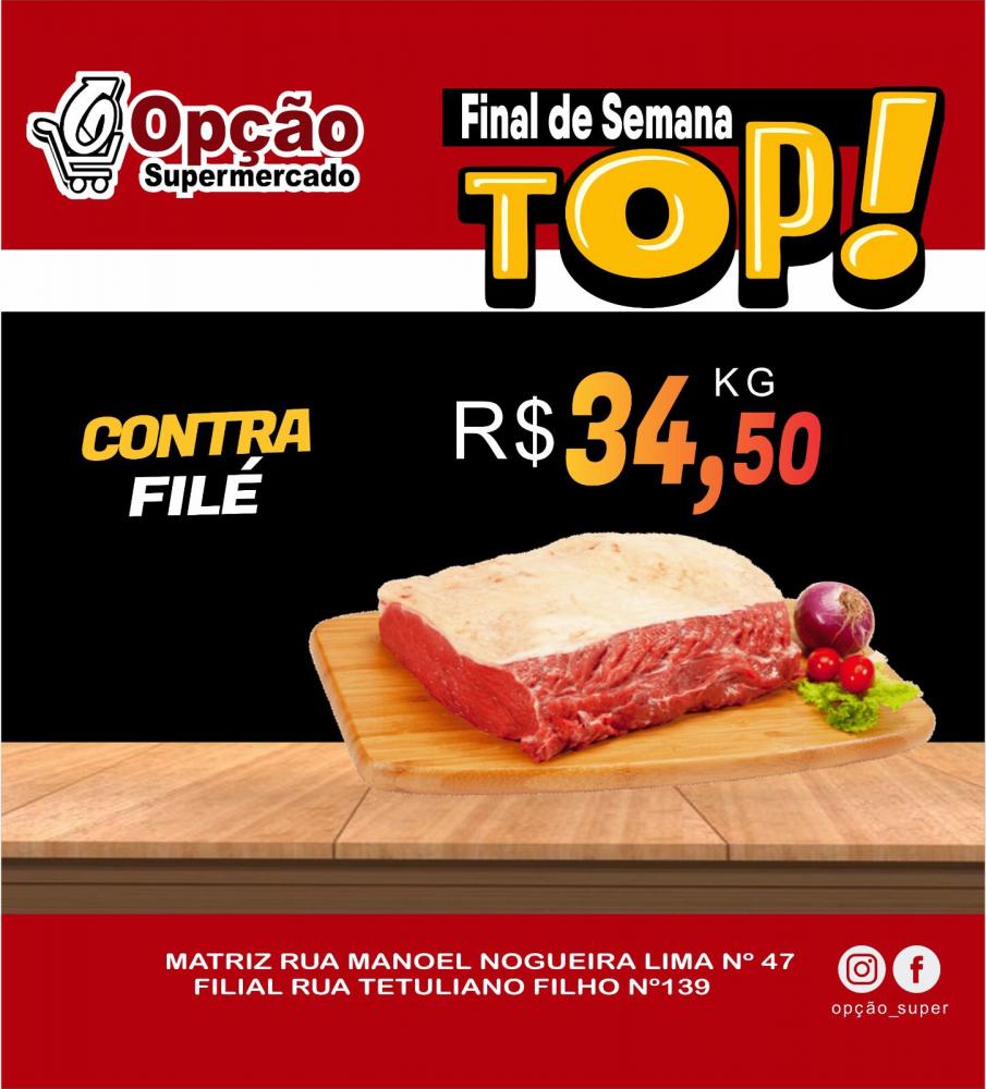 Venha aproveitar as ofertas imperdíveis do Opção Supermercado para o final de semana!