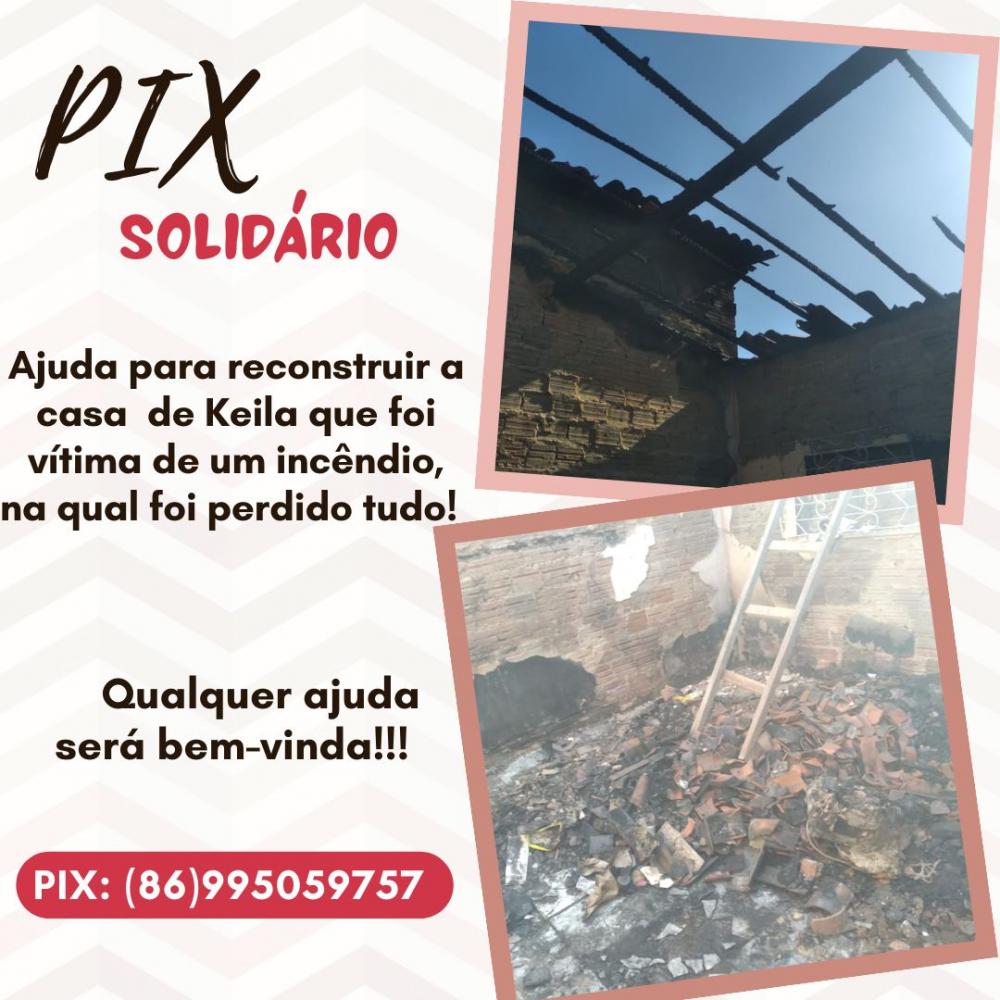 Pedrossegundense realiza campanha para reconstruir casa atingida por incêndio