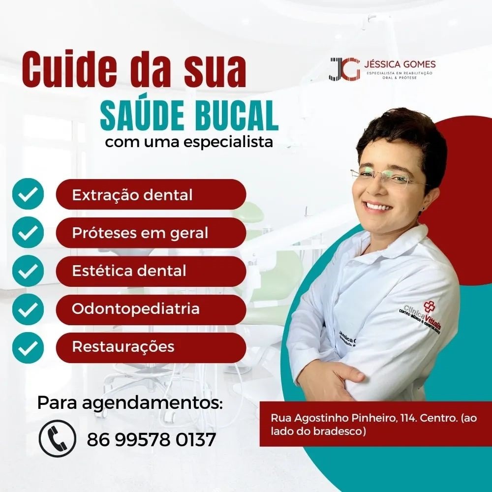 Cuide de sua saúde bucal com os tratamentos odontológicos da Clínica Vittalis!
