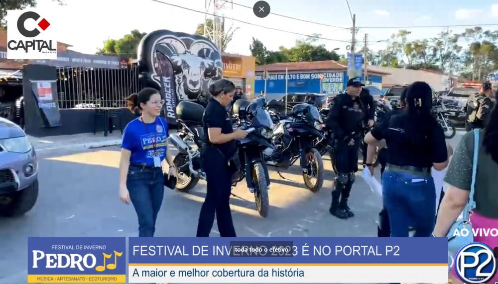 Primeiro dia do Festival de Inverno de Pedro II: Acompanhe todos os detalhes ao vivo no Portal P2!