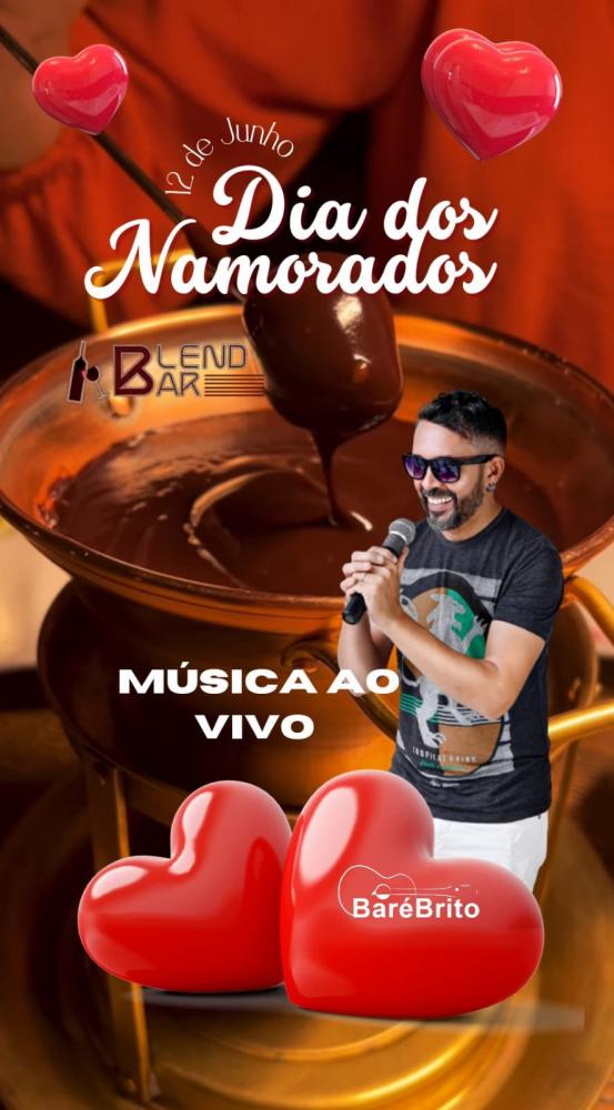 Celebre o Dia dos Namorados com música ao vivo e um jantar romântico no Blend Bar!