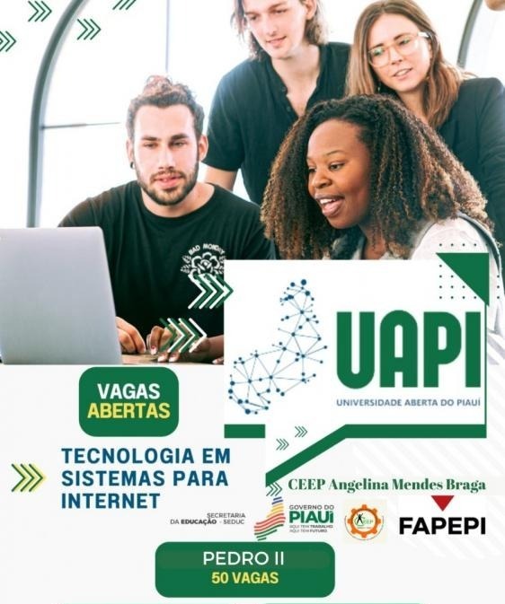 Inscrições para o Curso Superior de Tecnologia em Sistemas para Internet em Pedro II são prorrogadas até sexta-feira (16)