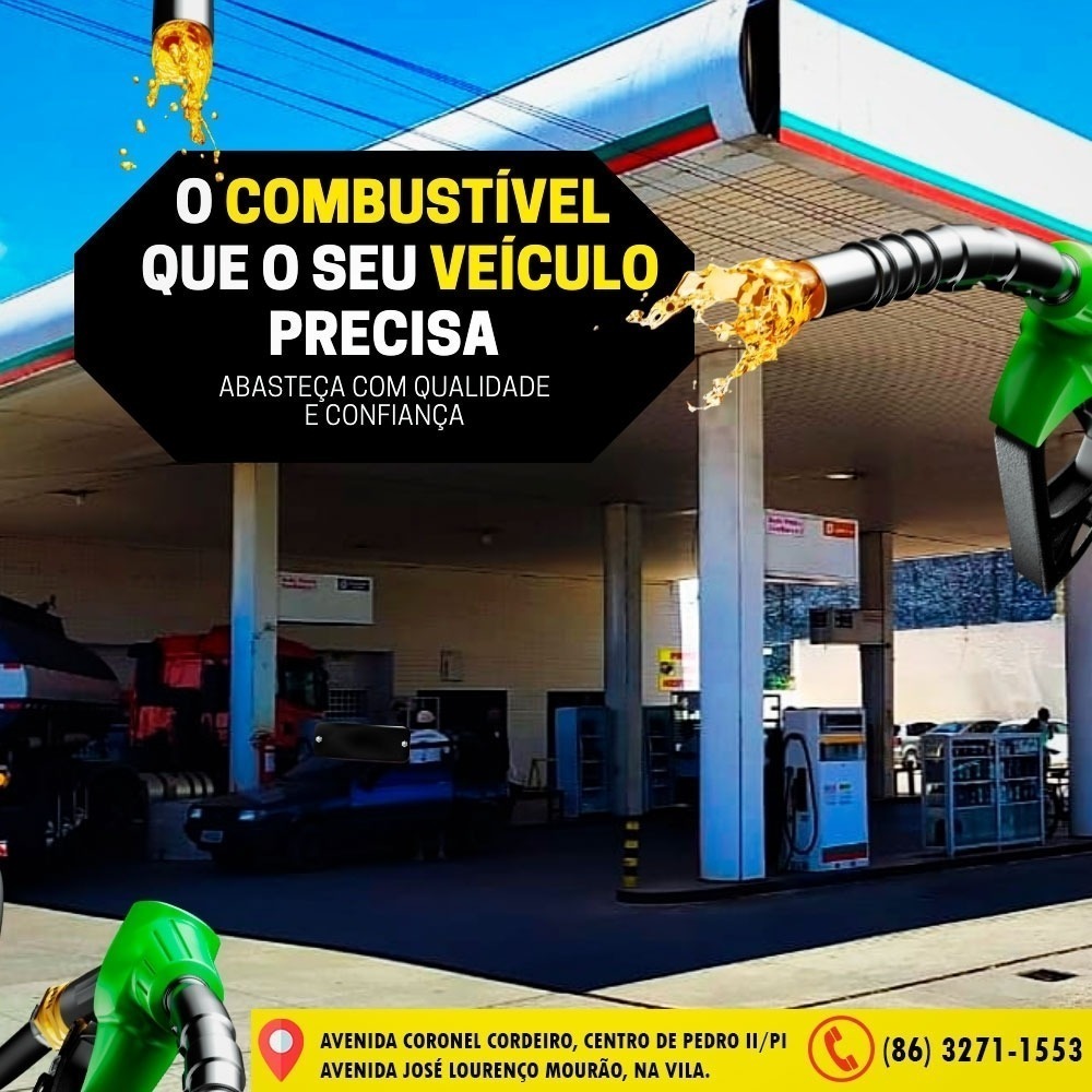Venha para a Rede de Postos Confiança em Pedro II, seu destino para abastecer com o melhor combustível da região!
