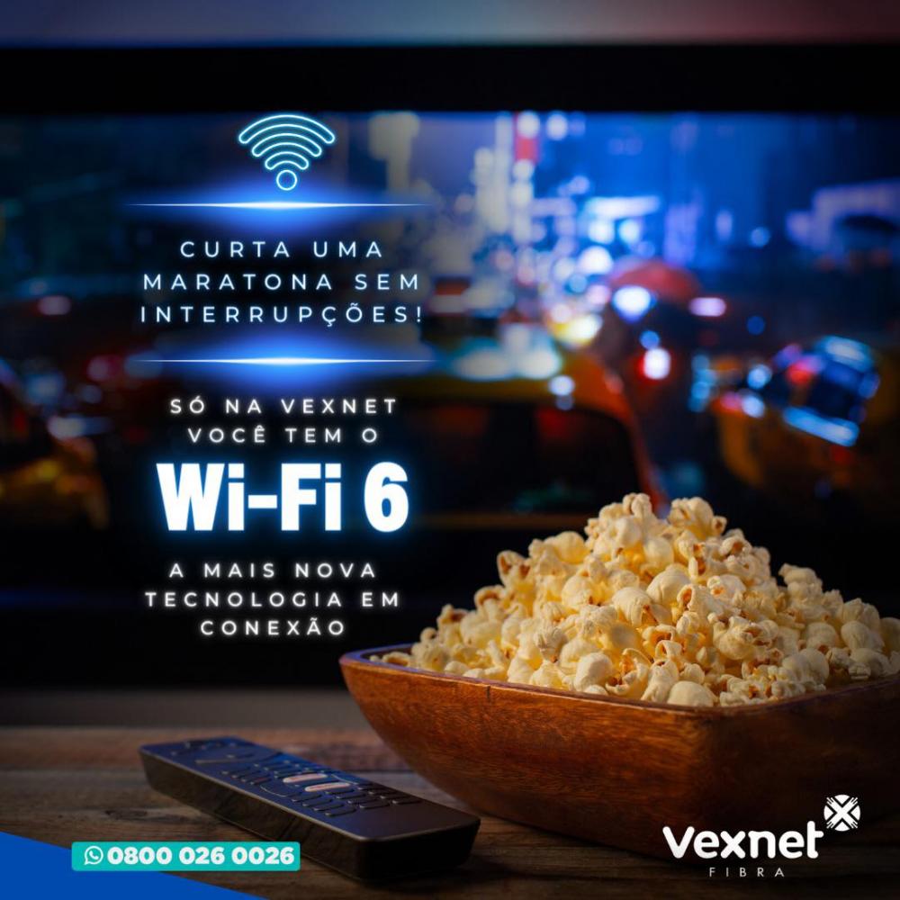 Vexnet traz a você o Wi-Fi 6, a evolução da conectividade sem fio!