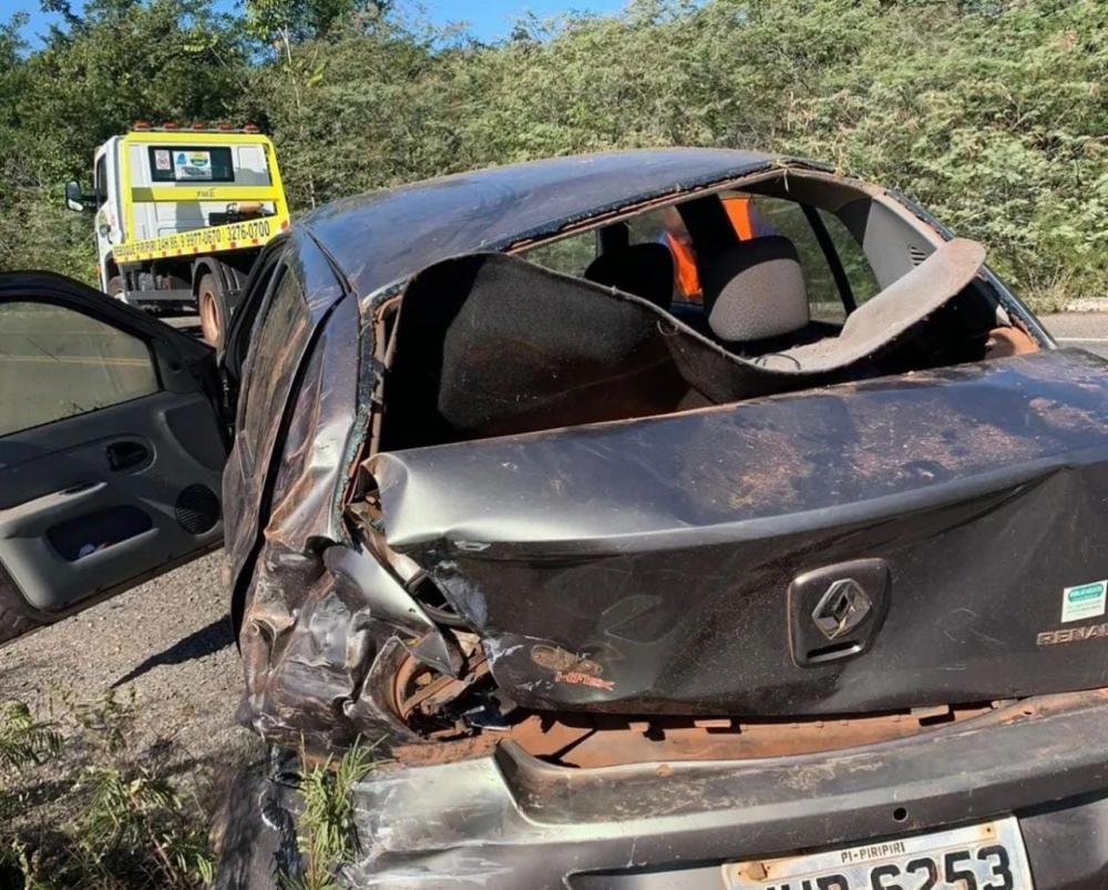 Acidente na PI-477 entre Pedro II e Piripiri deixa homem ferido