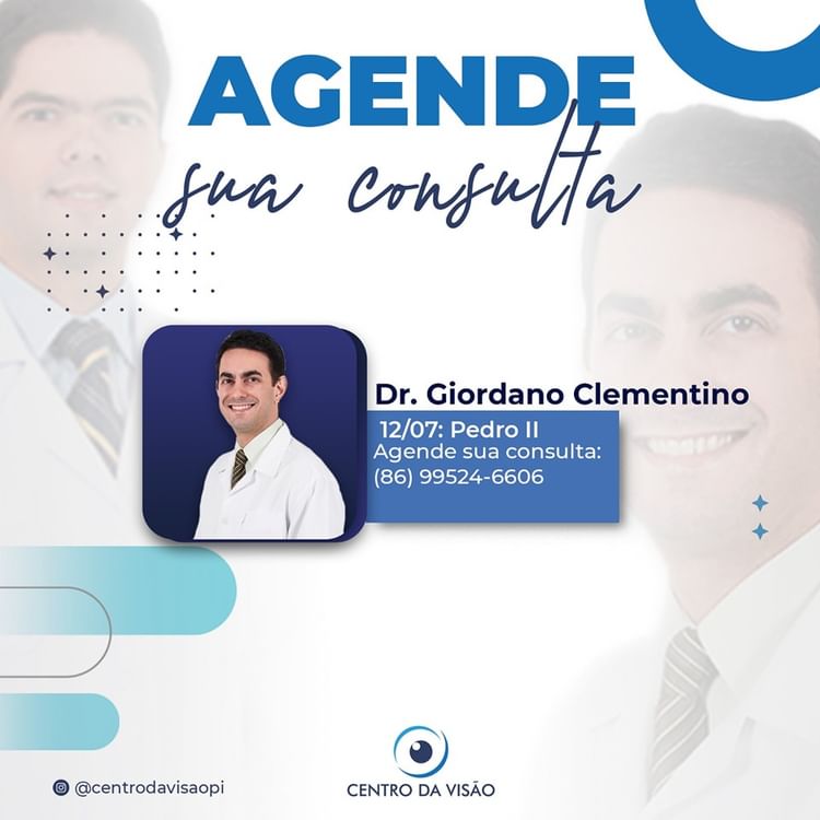 Agende sua consulta com os melhores profissionais em cuidados oftalmológicos no Centro da Visão em Pedro II