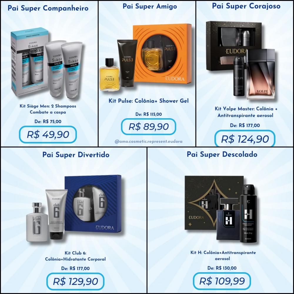 Encontre o presente ideal para o Dia dos Pais na Loja Amô Cosméticos!