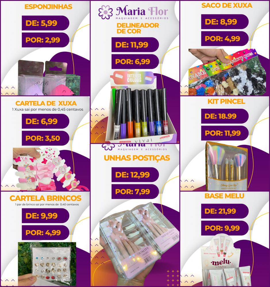 Venha celebrar o aniversário de 1 ano da Loja Maria Flor; Promoções imperdíveis!