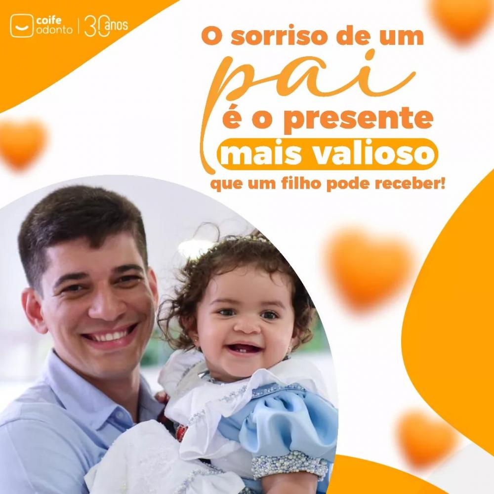 Venha para a Coife Odonto, a escolha certa para presentear seu pai com um tratamento odontológico completo!