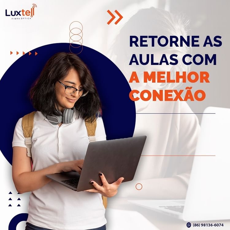 Garanta uma internet de qualidade nesse retorno as aulas com a Luxtell, o melhor provedor de Pedro II!