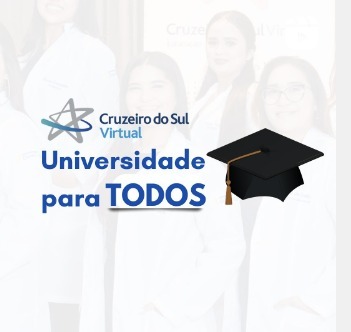 Venha para a Cruzeiro do Sul EAD e conquiste a graduação dos seus sonhos com o programa “Universidade para Todos”!