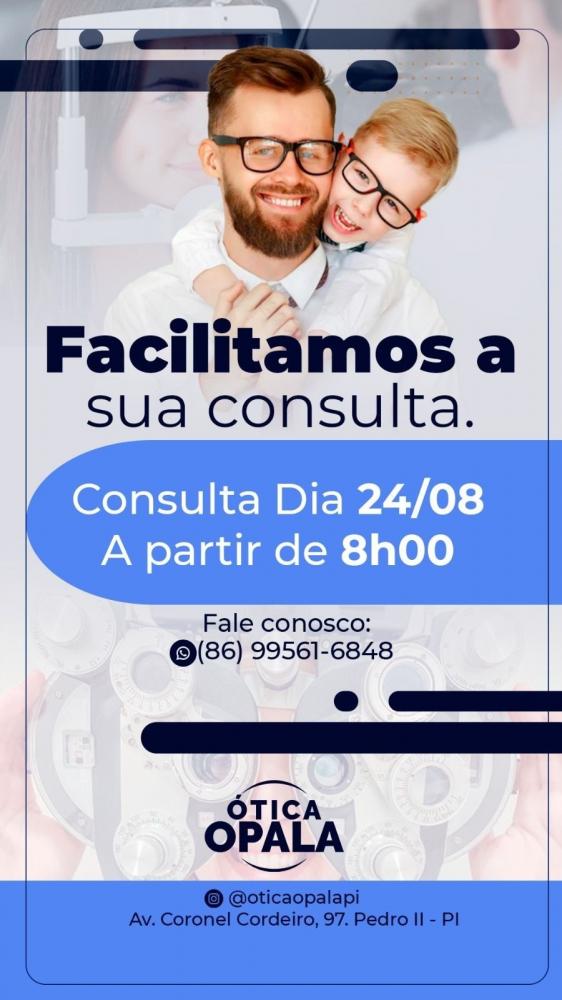 Agende sua consulta na Ótica Opala e garanta uma visão perfeita!
