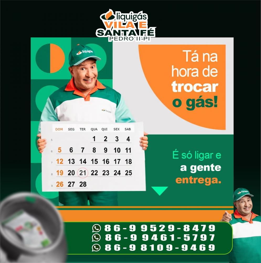 Garanta qualidade e segurança com a Liquigás, sua melhor opção de gás de cozinha em Pedro II!