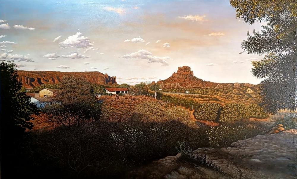 Artista plástico retrata o encanto do 